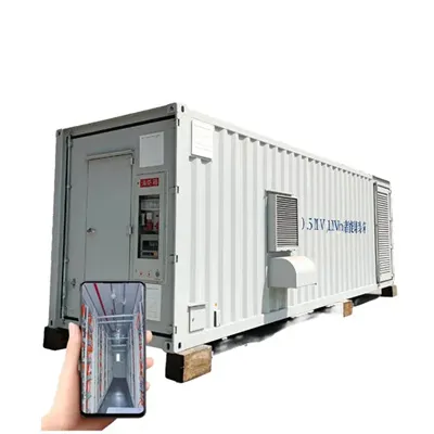 Solar container battery liquid cooling box