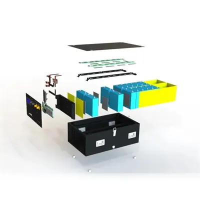 How much does a large IP66 battery cabinet for an African base station cost 